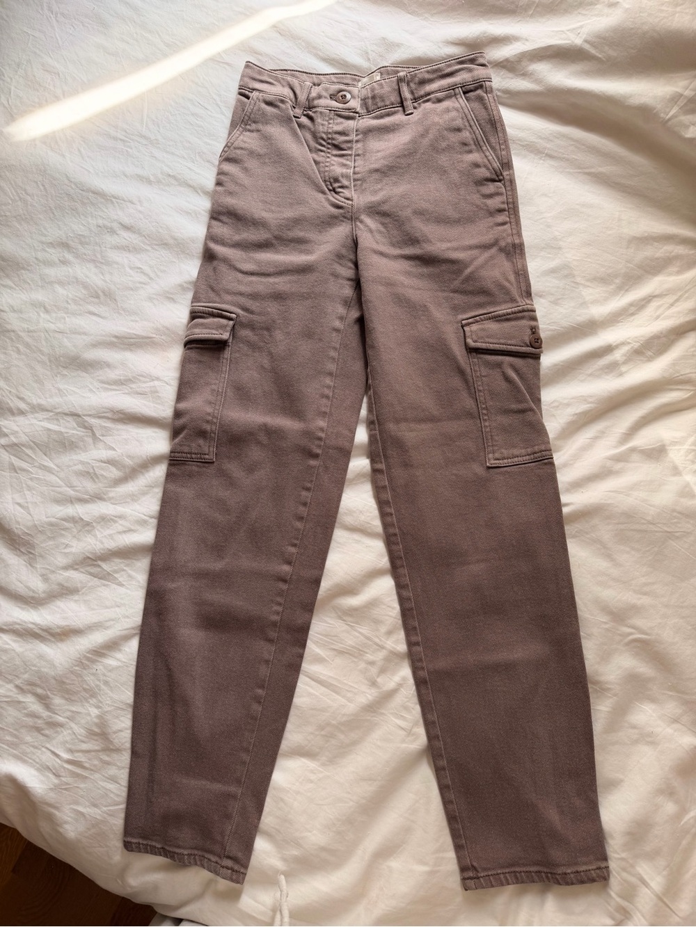 Aritzia Wilfred Brown Cargo Pants